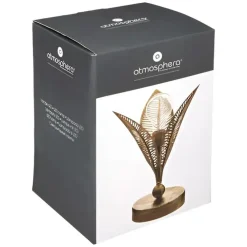 Tafellampen-Atmosphera Tafellamp Goud - Blad - 24,5 cm - Slaapkamer/Woonkamer