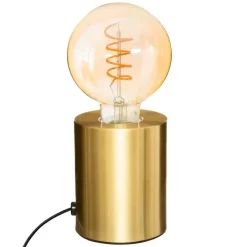 Tafellampen-Atmosphera Tafellamp Saba - metaal - goud - H10 cm - Leeslampje
