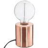 Atmosphera Tafellamp Saba - metaal - koper - H10 cm - Leeslampje