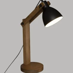 Bureaulampen|Bureaulampen-Atmosphera Tafellamp/bureaulamp Design Light Cuba - zwart - 56cm