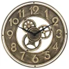 Klokken-Atmosphera Wandklok Roma Gold - Vintage Metal - 48 cm - metaal