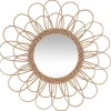 Spiegels-Atmosphera Wandspiegel Caya - Boho/ibiza stijl - rotan - 56 cm