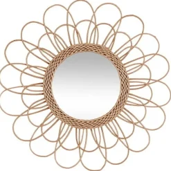 Spiegels-Atmosphera Wandspiegel Caya - Boho/ibiza stijl - rotan - 56 cm