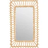 Atmosphera Wandspiegel Leonie - Boho/ibiza stijl - rotan