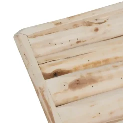 Atmosphera zit krukje/bijzet bankje - hout - 70 x 26 x 31 cm