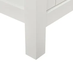 Tv Meubels-Beliani ATOCA - TV-meubel - Lichthout/Wit - MDF