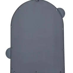 Beliani AULON - Wandspiegel - Zwart- 69 x 80 cm - Metaal