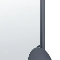Beliani AULON - Wandspiegel - Zwart- 69 x 80 cm - Metaal