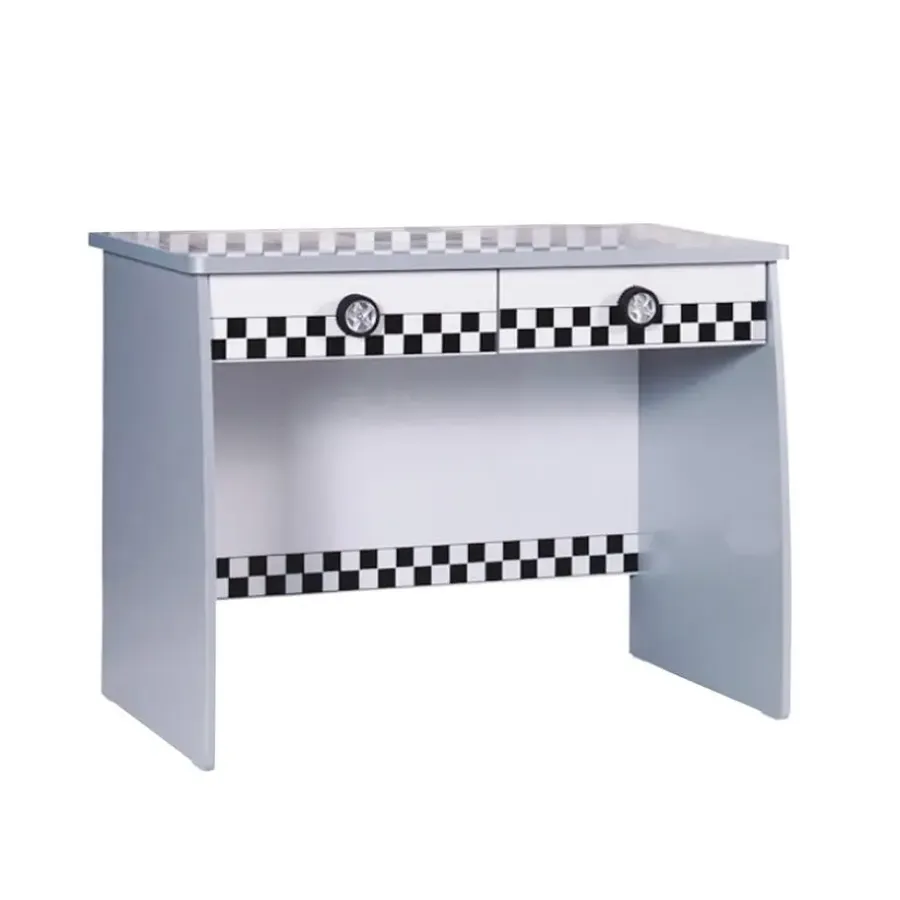 Merkloos Autobed - Met licht en geluid - Street Racer - 236x119x68 cm - Zwart