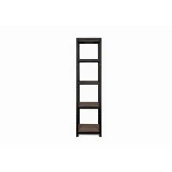 Stellingkasten-Erro Avasco Stellingkast - Zwart - Opbergrek vierkant metaal - 176x45x45cm
