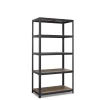 Erro Avasco Stellingkast - Zwart - Opbergrek metaal - 176x90x45