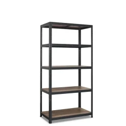 Erro Avasco Stellingkast - Zwart - Opbergrek metaal - 176x90x45