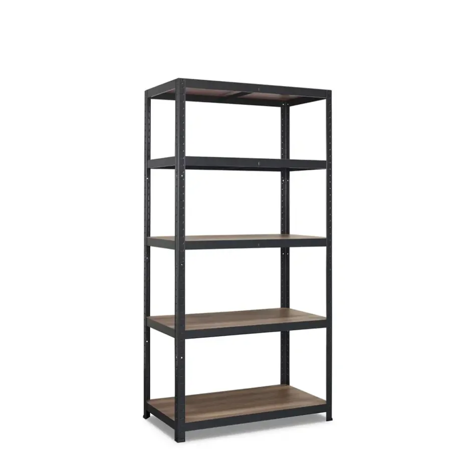 Erro Avasco Stellingkast - Zwart - Opbergrek metaal - 176x90x45