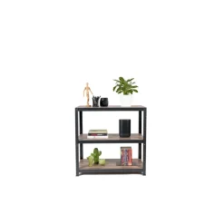Stellingkasten-Erro Avasco Stellingkast - Zwart - Opbergrek laag metaal - 88x90x45