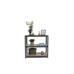 Stellingkasten-Erro Avasco Stellingkast - Zwart - Opbergrek laag metaal - 88x90x45