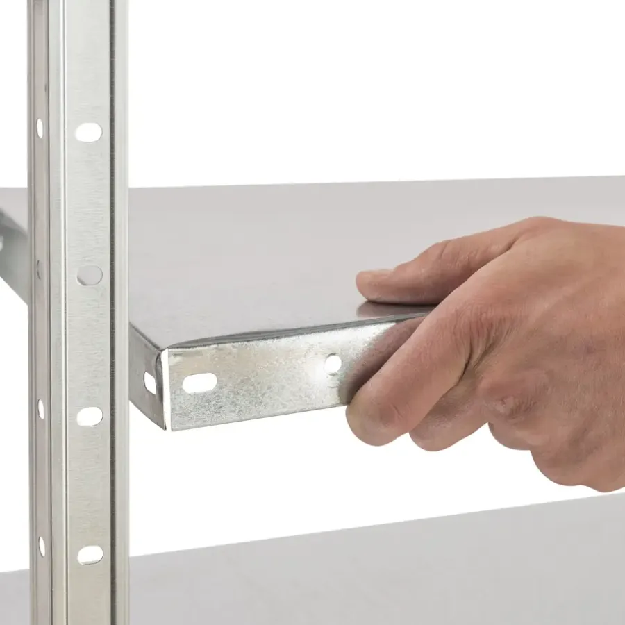 Stellingkasten-Erro Avasco Stellingkast Metaal - Opbergrek Solid 50 - 145x72,5x30 cm