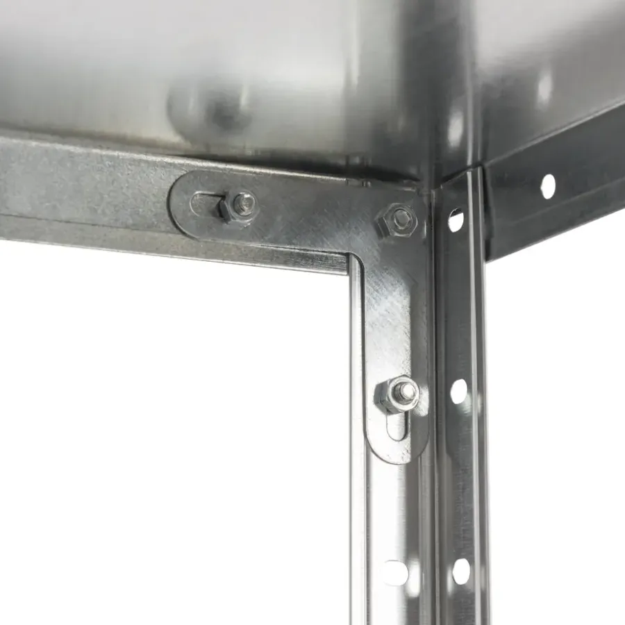 Stellingkasten-Erro Avasco Stellingkast Metaal - Opbergrek Solid 50 - 145x72,5x30 cm
