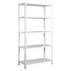 Stellingkasten-Erro Avasco Stellingkast Metaal - Opbergrek Solid 60 - 170x72,5x30 - wit