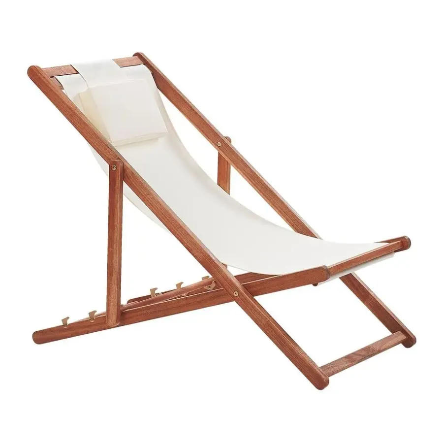 Beliani AVELLINO - Ligbed - Wit - Polyester