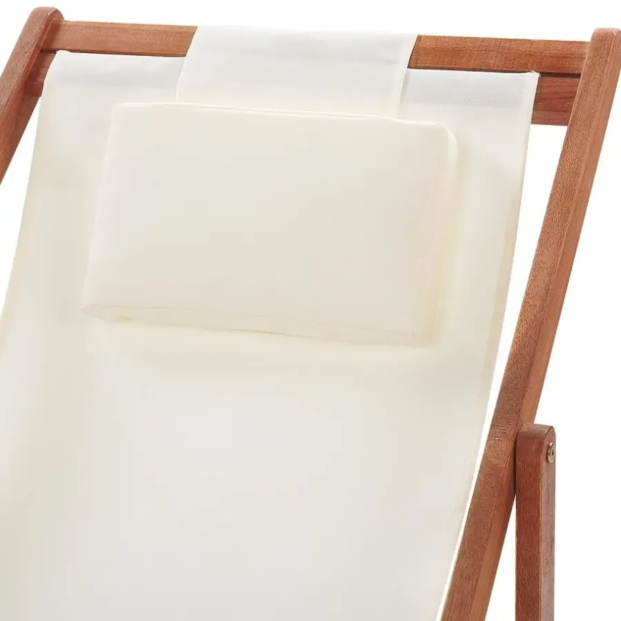 Beliani AVELLINO - Ligbed - Wit - Polyester