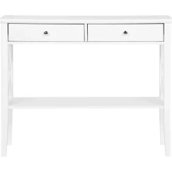 Beliani AVENUE - Consoletafel - Wit - MDF