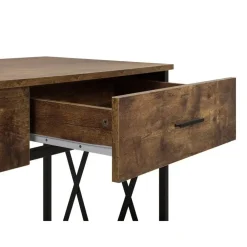 Beliani AYDEN - Consoletafel - Donkere houtkleur - MDF