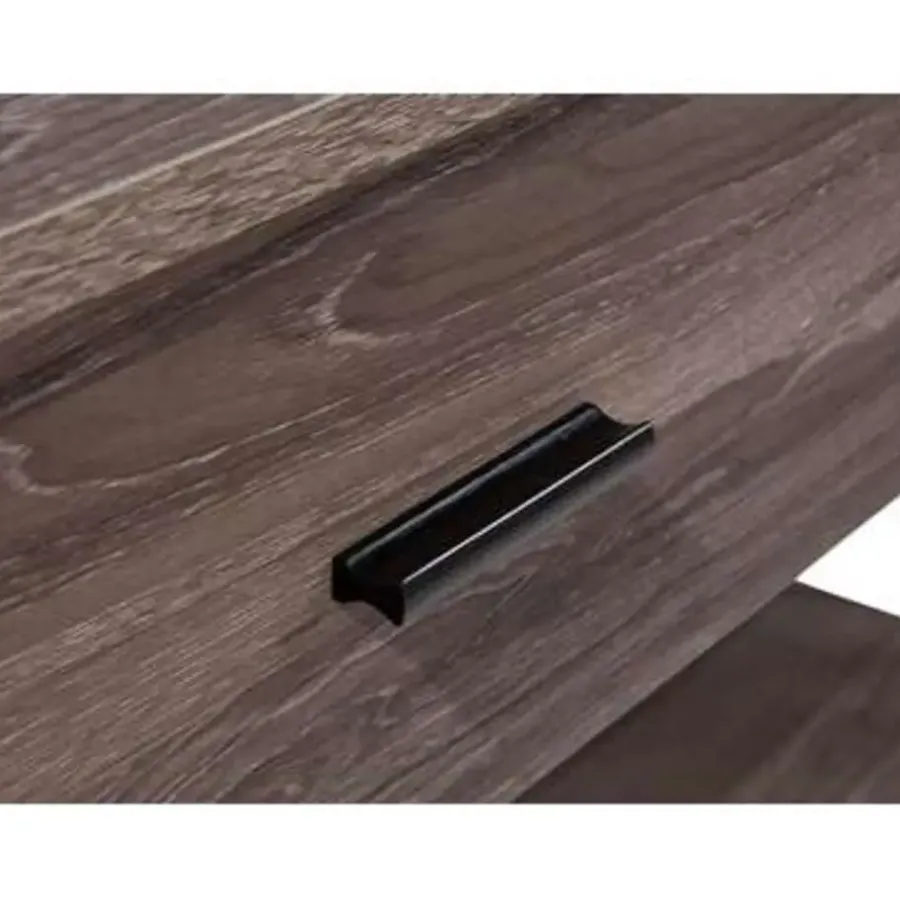 Beliani AYDEN - Consoletafel - Donkere houtkleur - Vezelplaat
