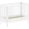 Vipack Babybed Forrest 60 x 120cm - verstelbaar - wit beukenhout