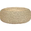 Beliani BACKAN - Poef - Natuurlijk - 50 cm - Waterhyacint