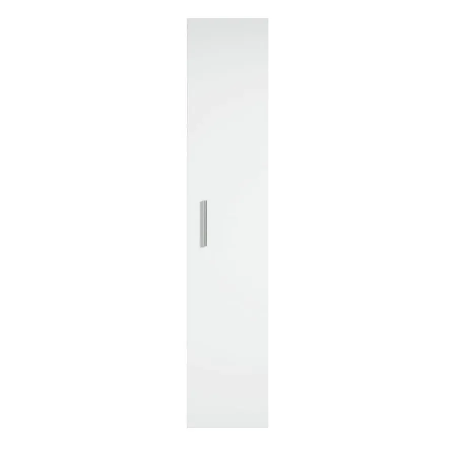 Hoge Kasten-Badplaats Badkamerkast Pluto 30 x 30 x 150 cm - Wit - Hangende Badkamerkasten