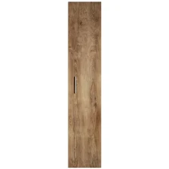 Badplaats Badkamerkast Pluto 30 x 30 x 150 cm - Bruin eiken - Hangende
