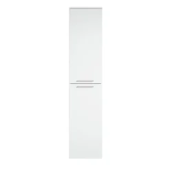 Hoge Kasten-Badplaats Badkamerkast Venus 30 x 30 x 160 cm - Wit - Hangende Kolomkast met