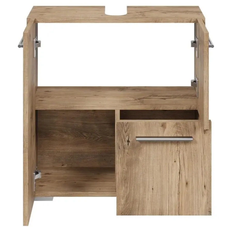 Badplaats Wastafel Onderkast Mars 60 x cm x 60 cm - Kastanje Eiken -