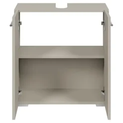 Badplaats Wastafel Onderkast Jupiter 60 x 30 x 60 cm - Beige - Badkamerkast –