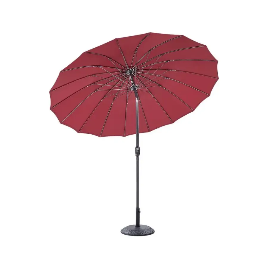Beliani BAIA - Parasol - Rood - 270 cm - Polyester