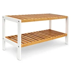 IVOL Bamboe schoenenrek 2 laags