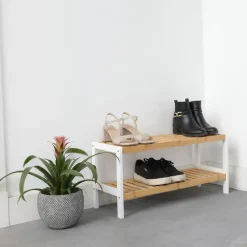 IVOL Bamboe schoenenrek 2 laags