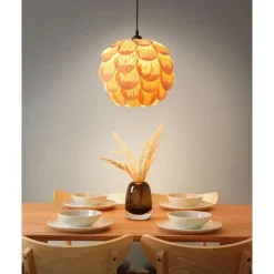 Hanglampen-Leen Bakker BAMPUR - Hanglamp - Natuurlijk - Bamboe