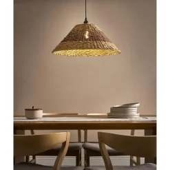 Leen Bakker BANCAL - Hanglamp - Naturel - Papierkoord