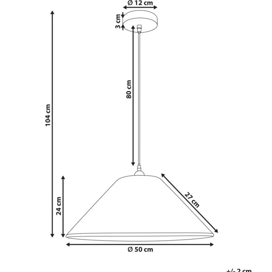 Leen Bakker BANCAL - Hanglamp - Naturel - Papierkoord