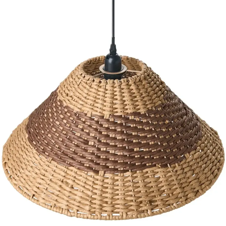 Leen Bakker BANCAL - Hanglamp - Naturel - Papierkoord