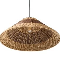 Leen Bakker BANCAL - Hanglamp - Naturel - Papierkoord