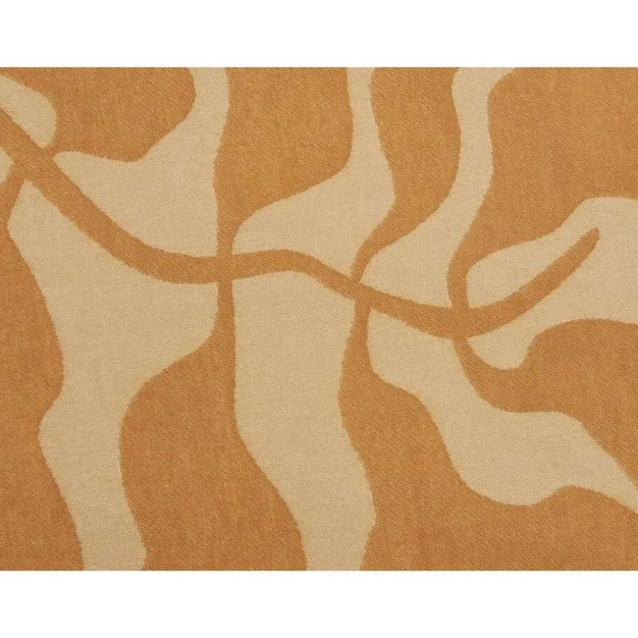 Plaids-Beliani BANGRE - Plaid - Oranje - 130 x 170 cm - Polyester