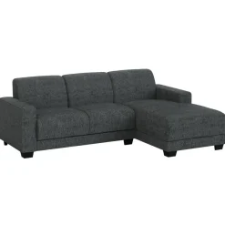 Leen Bakker Bank Aberdeen met chaise longue rechts - Kansas - grijs