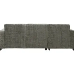Leen Bakker Bank Aberdeen met chaise longue links - Cremona - grijs