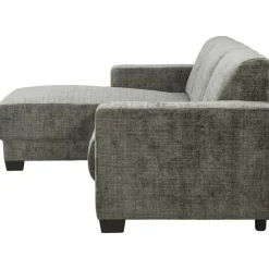 Leen Bakker Bank Aberdeen met chaise longue links - Cremona - grijs