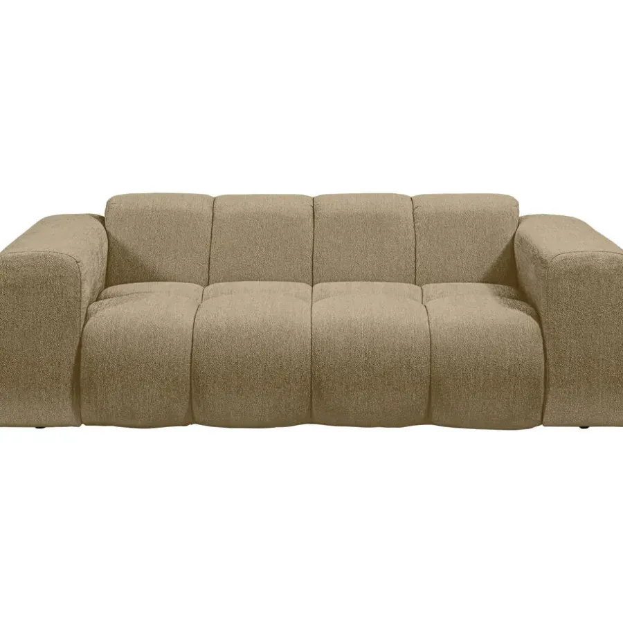 Leen Bakker Bank Beau 2-zits - stof Raven - taupe