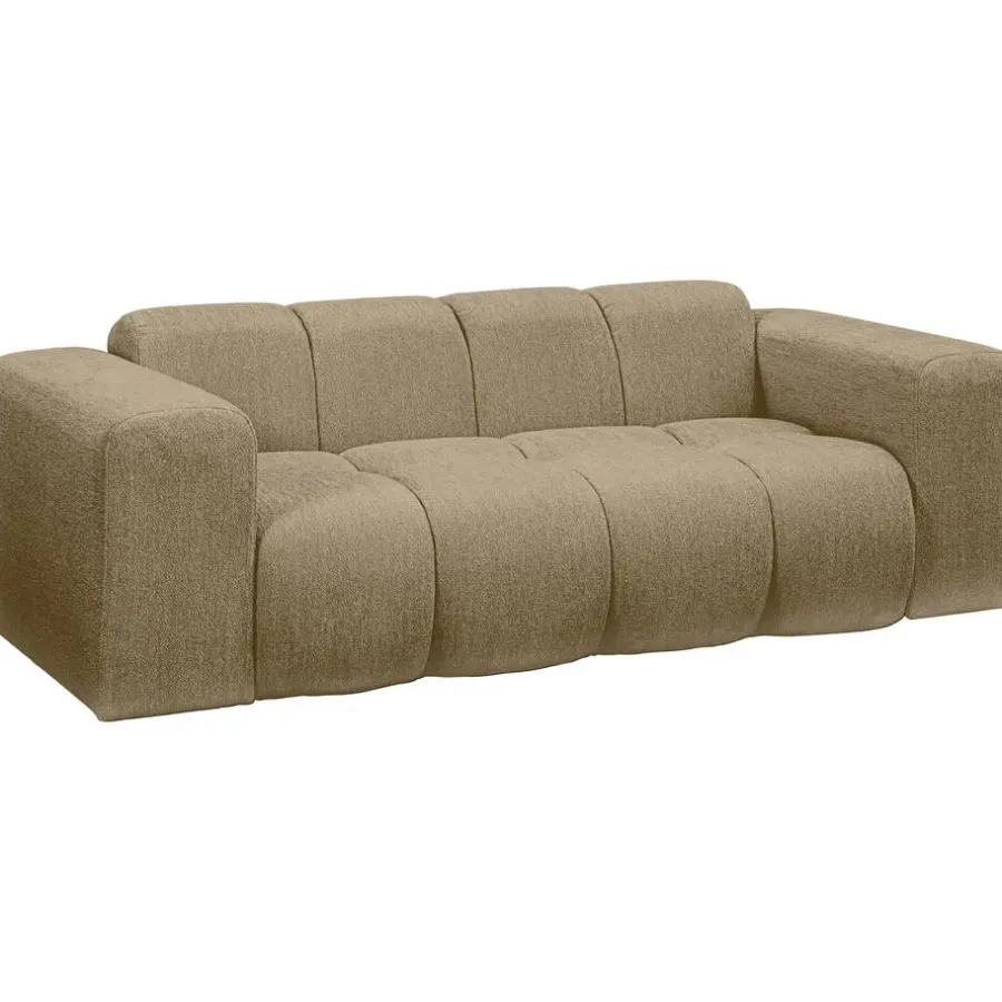 Leen Bakker Bank Beau 2-zits - stof Raven - taupe