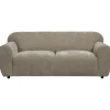 Leen Bakker Bank Bibi 3-zits - stof Glory - taupe