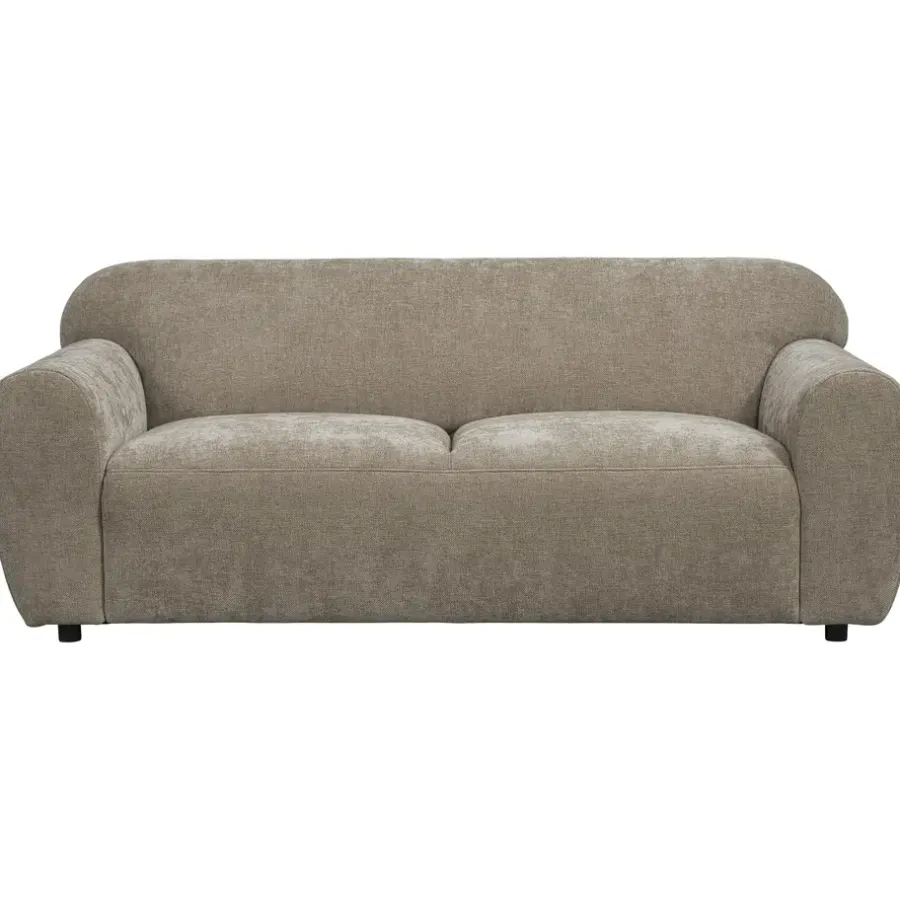 Leen Bakker Bank Bibi 3-zits - stof Glory - taupe